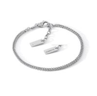 Bracciale Comete Uomo My Chain in Argento Diamante 0.005 Ct UBR 1255 - UBR 1255